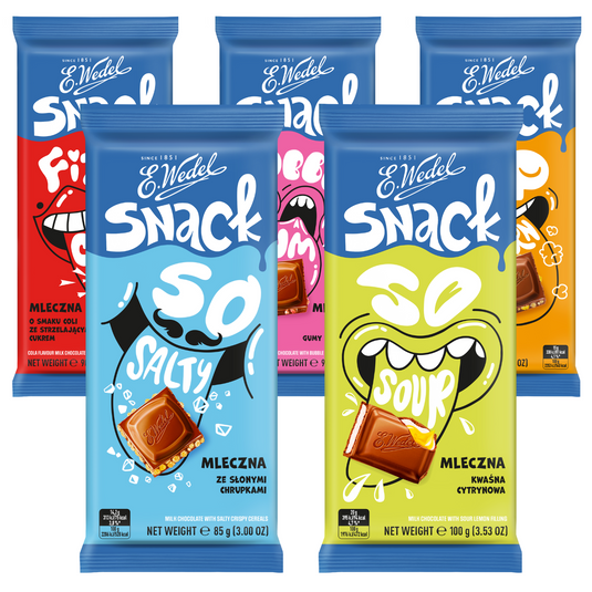 E.Wedel Snack Variety Pack: Taste 5 Flavours