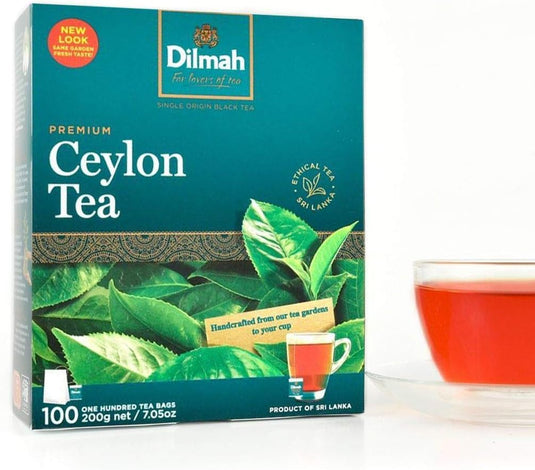 Dilmah Premium Ceylon Black Tea 100 Tea Bags 200g