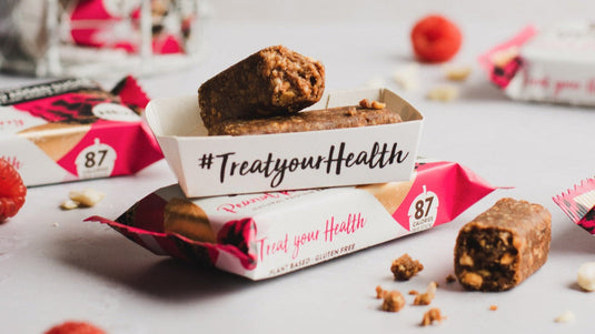 Squirrel Sisters Peanut Raspberry Snack Bar – Vegan, Gluten-Free, No Added Sugar