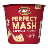 Idahoan Perfect Mash Potatoes Bacon & Cheese 55g Pots Pack of 12