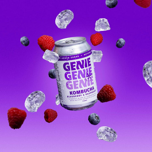 GENIE Blueberry & Raspberry Kombucha