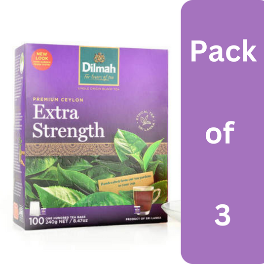 Dilmah Premium Ceylon Extra Strength 240g x Pack of 3