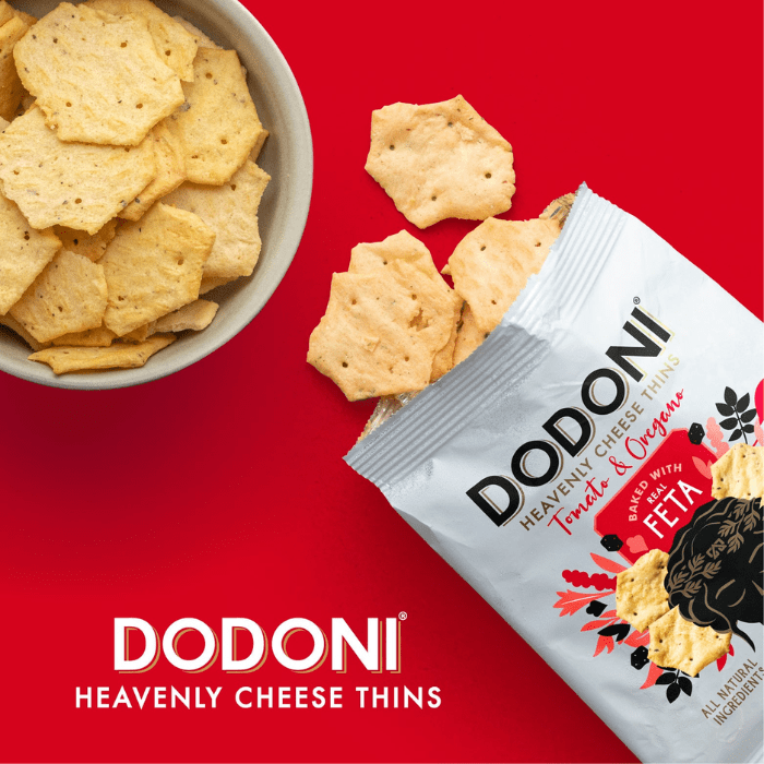 Load image into Gallery viewer, Dodoni Heavenly Cheese Thins Drinks Party Feta Savoury Snacks 2x 80g
