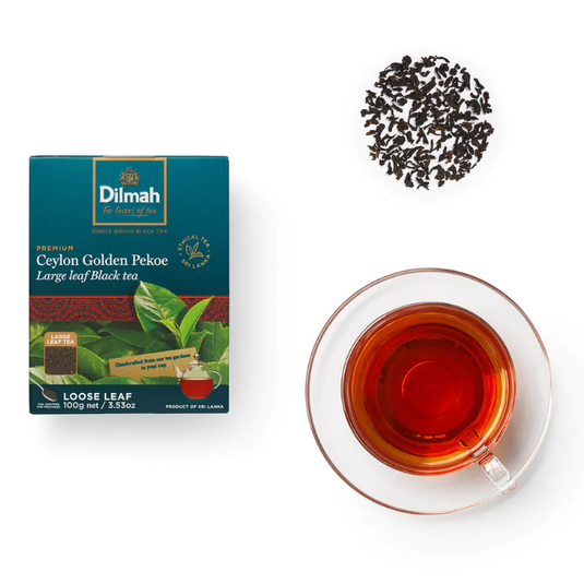 Dilmah Premium Golden Orange Pekoe Loose Black Leaf Tea 100g