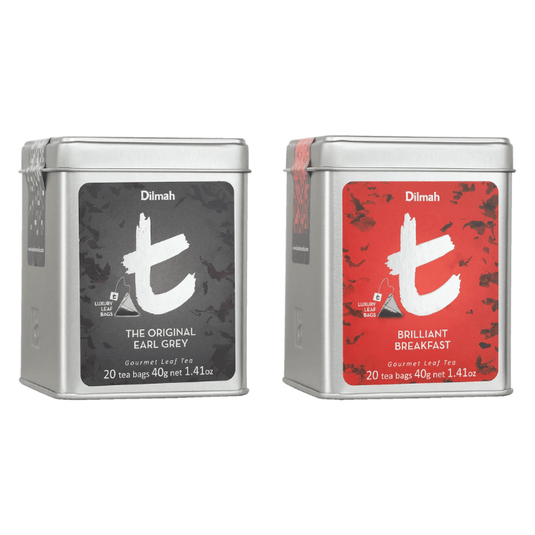 Dilmah t-Series Tea Bundle With Earl Grey & Brilliant Breakfast Tea