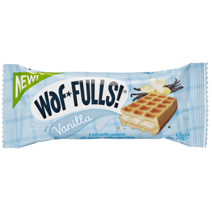 Load image into Gallery viewer, Waffulls On-The-Go Snack Vanilla Waffle Sandwich 50g
