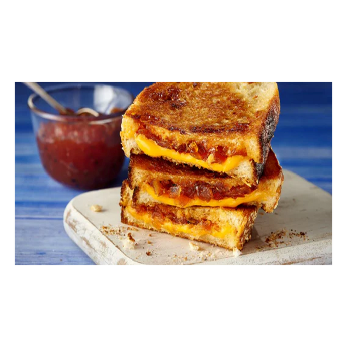 Cheese & Onion Chutney Toastie