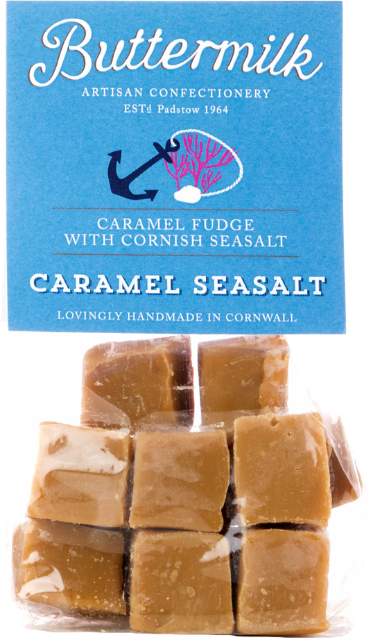 Buttermilk Caramel Seasalt Fudge 175g Good Food Company