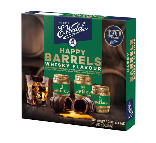 E.WEDEL Happy Barrels Whiskey filling 200G