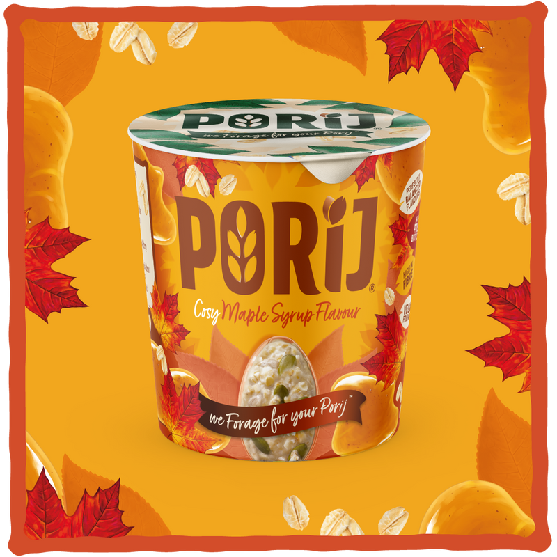 Load image into Gallery viewer, PORiJ | Instant Porridge Pots pack of 6 x 60g | Ready to Eat in Minutes Healthy &amp; Delicious Oats Meal High Fiber &amp; Protein Porridge Vegan Oats
