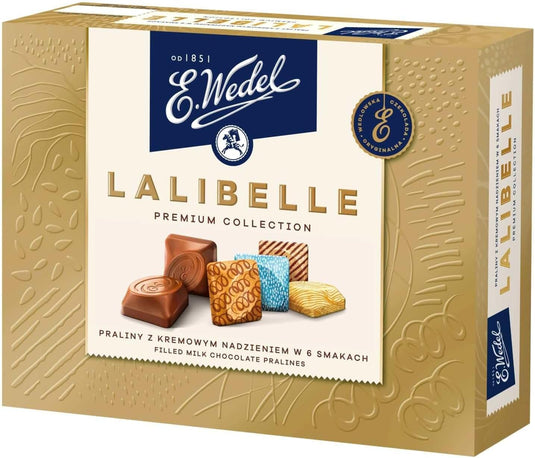 E.Wedel Lalibelle Premium Pralines 238g– Assorted Milk Chocolates Gift Box