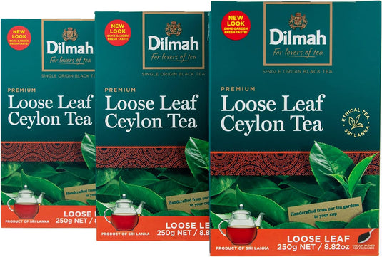 PREMIUM BLACK TEA - 250G LOOSE LEAF TEA, x Pack Of 3