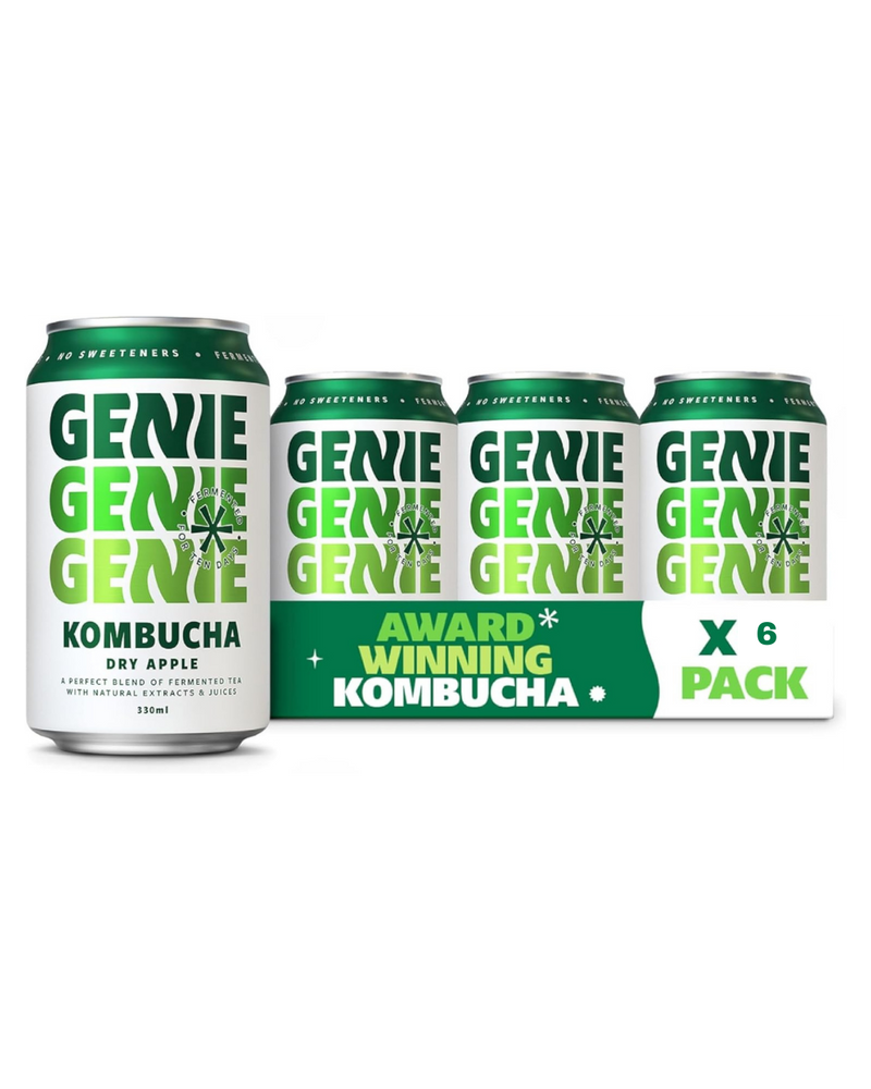 Load image into Gallery viewer, GENIE Dry Apple Kombucha
