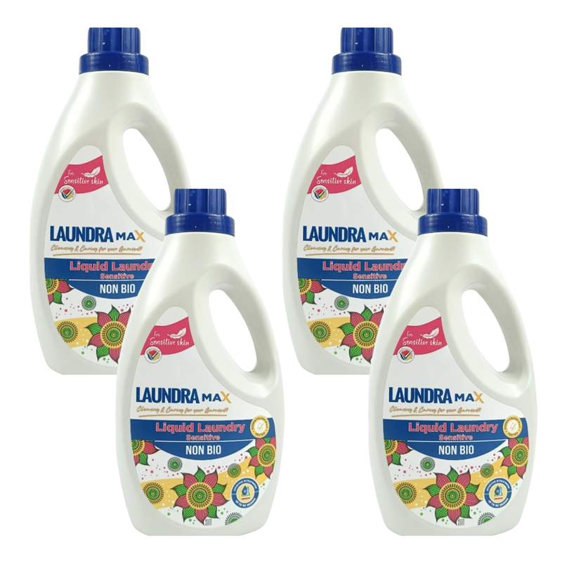 Load image into Gallery viewer, Sensitive Liquid Laundry Detergent – Dermatologically Tested Non Bio Concentrated Liquid Detergent for Washing Machine Stain Removal Laundry Liquid Detergent
