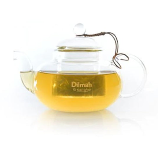 Endane Traditional Glass Tea Pot with Glass Strainer