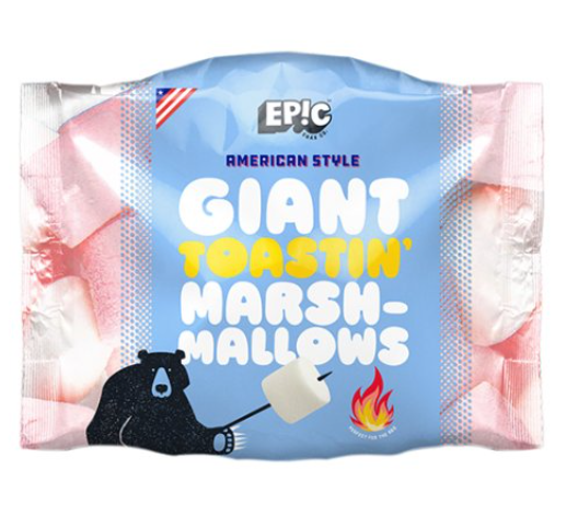 Epic Snax Giant American Style Toastin' Marshmallows 500g
