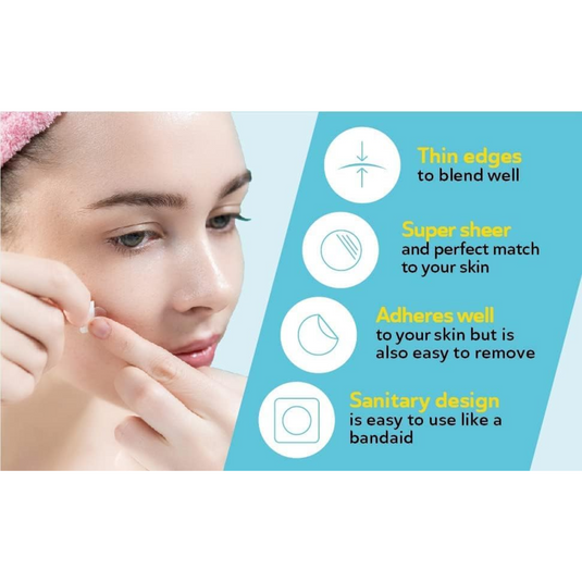 Derma Angel Acne Patch Kit: 24 Day & 12 Night Pimple Patch, spot patches with Salicylic Acid