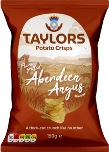 Taylors Flamegrilled Aberdeen Angus Crisps