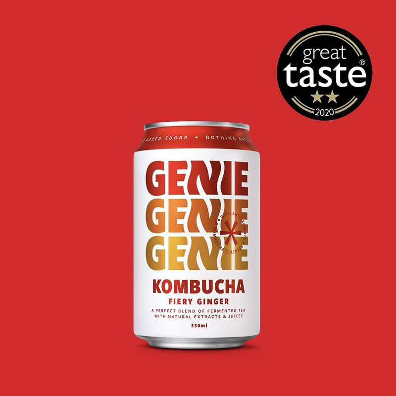 Load image into Gallery viewer, GENIE Fiery Ginger Kombucha
