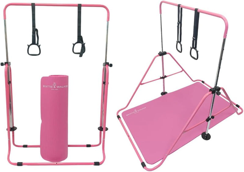Load image into Gallery viewer, BEATTIE &amp; WALKER ENGLAND Gymnastics Bar with Mat
