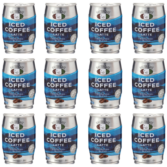 Master Café Iced Coffee in Cans, Latte 240ml