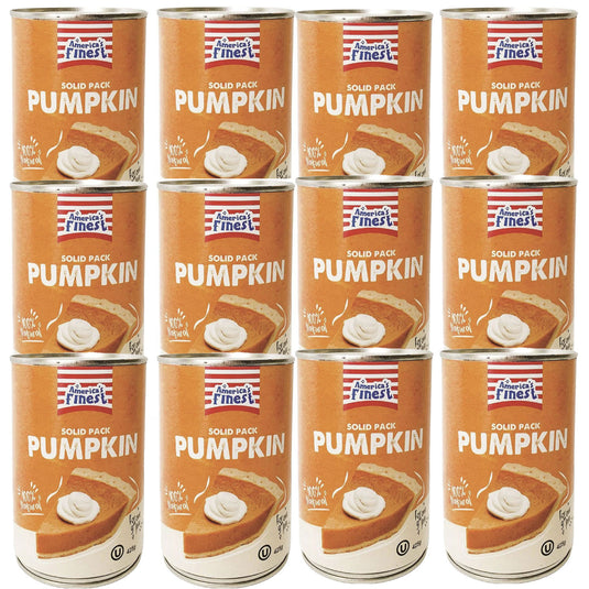 America's Finest | Pumpkin Puree - 100% Pure Pumpkin - 425g Tin