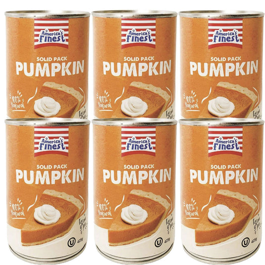 America's Finest | Pumpkin Puree - 100% Pure Pumpkin - 425g Tin