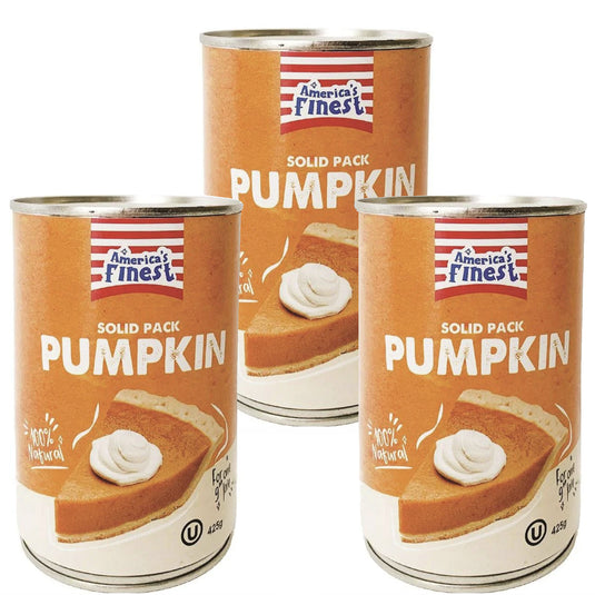 America's Finest | Pumpkin Puree - 100% Pure Pumpkin - 425g Tin