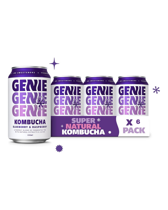 GENIE Blueberry & Raspberry Kombucha