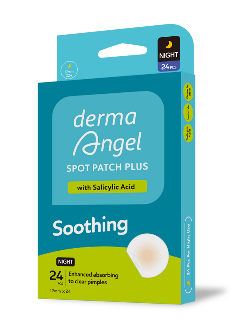 Load image into Gallery viewer, Derma Angel: 24 Acne Night Patch | Ultra-Thin, Absorbent Pimple Patch, Spot patch with Salicylic Acid, Night Use
