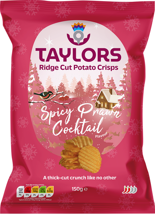 Taylors Festive Spicy Prawn Cocktail 150g Best Before 30-04-2025