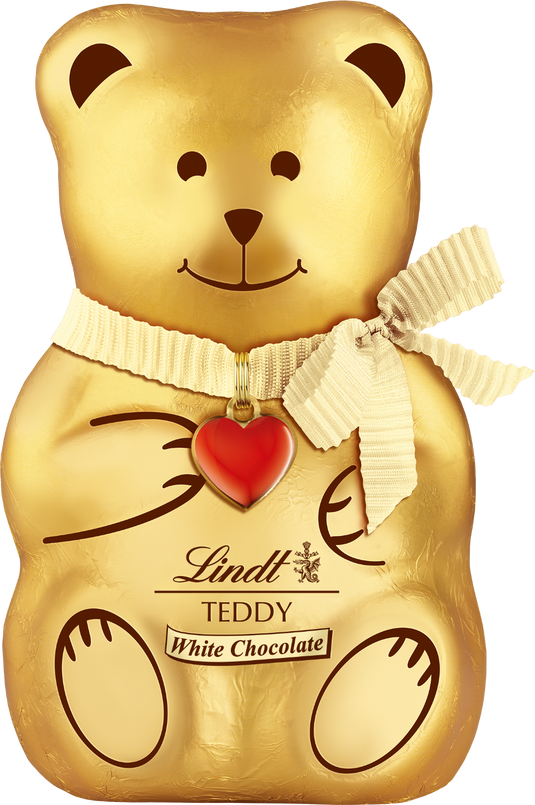 Lindt White Chocolate Teddy 100g