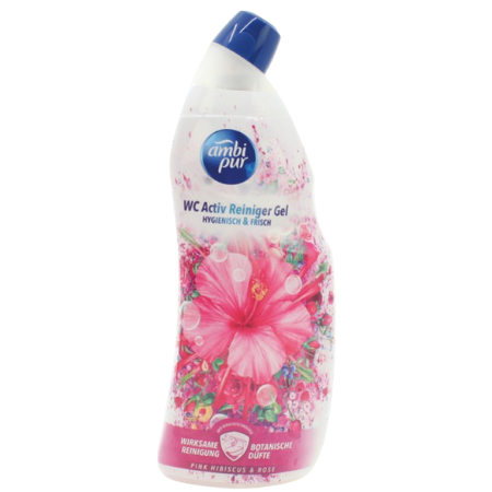WC Active Gel hygiene and freshness | Hibiscus and Rose