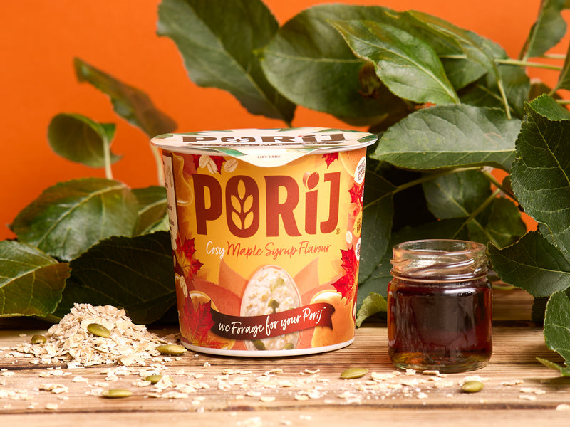 Load image into Gallery viewer, PORiJ | Instant Porridge Pots pack of 6 x 60g | Ready to Eat in Minutes Healthy &amp; Delicious Oats Meal High Fiber &amp; Protein Porridge Vegan Oats
