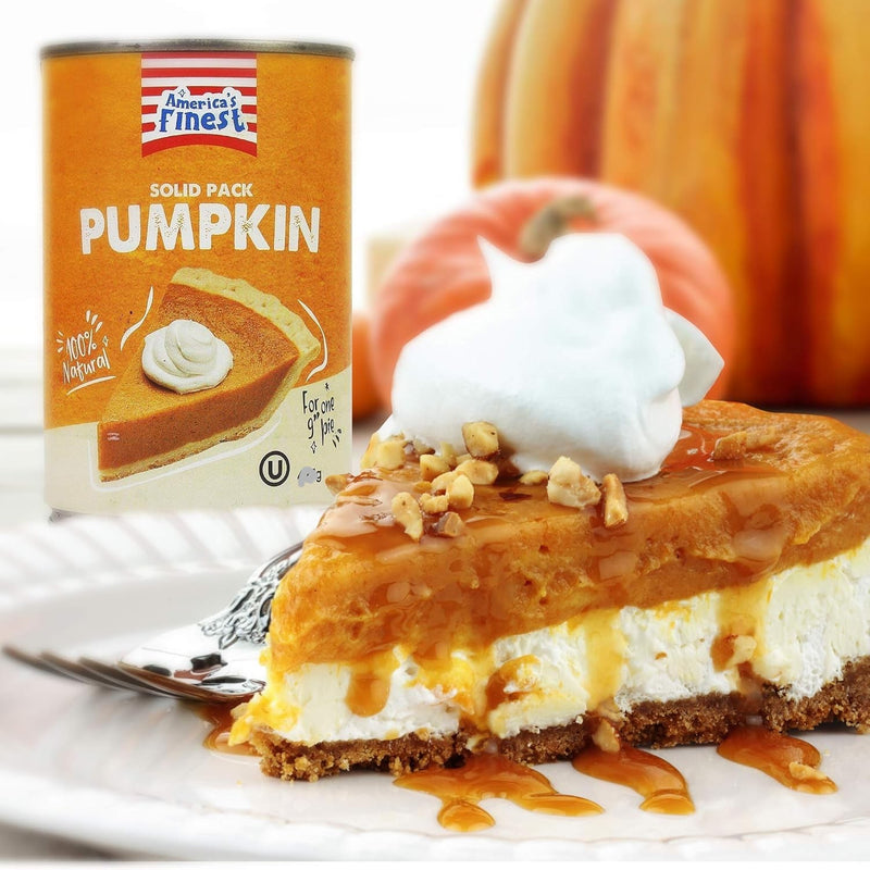 Load image into Gallery viewer, America's Finest | Pumpkin Puree - 100% Pure Pumpkin - 822G Tin Pack of 2
