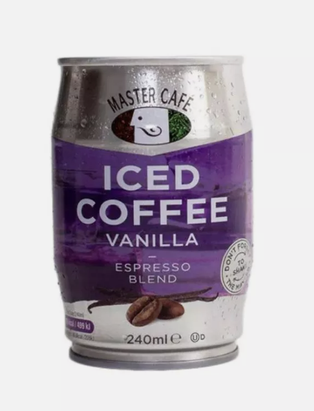 Load image into Gallery viewer, Master Café Iced Coffee in Cans, Vanilla 240ml

