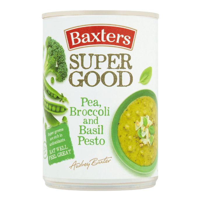 Baxters Super Good Broccoli & Basil Pesto Soup 400g