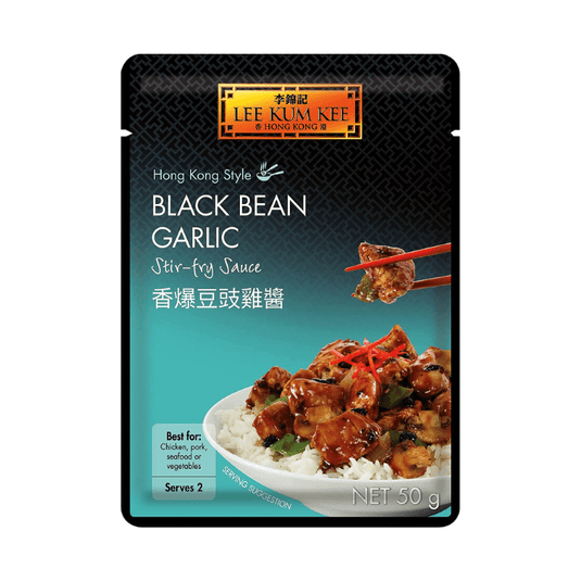 Lee Kum Kee Hong Kong Style Black Bean Garlic Stir Fry Sauce 50g