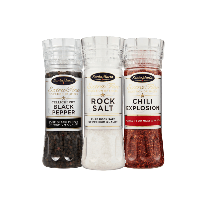 Load image into Gallery viewer, Santa Maria Extra Fine Chef&#39;s Grinder Selection Of Seasonings

