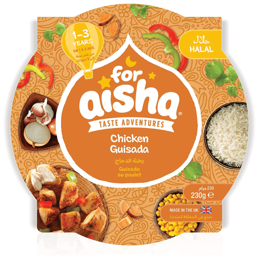 For Aisha Halal Baby Food Starter Bundle With 5 Tray Meals
