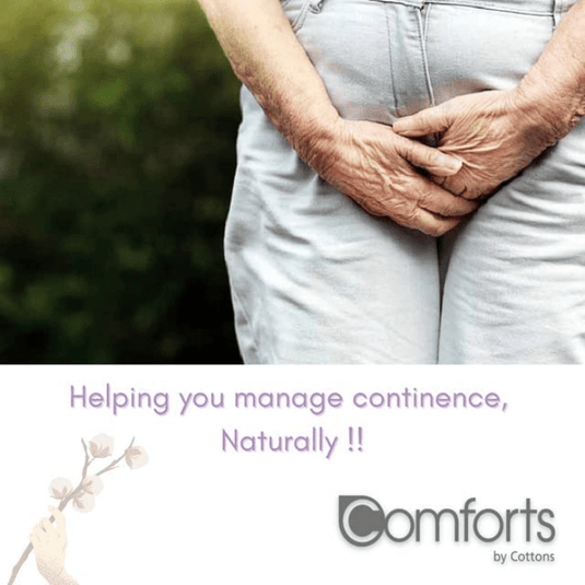 Cottons Comforts Premium Discreet Bladder Management Super Plus Pads Very Heavy Flow Pack of 10