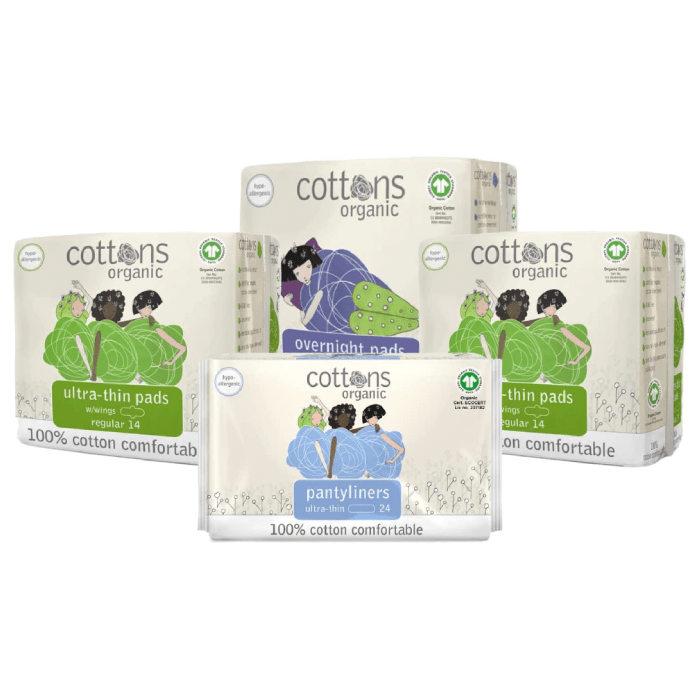 Load image into Gallery viewer, Cottons Organic Sanitary Bundle
