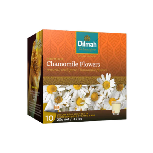 Dilmah Inspiration Chamomile Flowers Tea 10 Leaf Tea Bags 20g