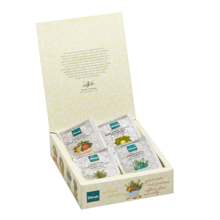 Load image into Gallery viewer, Dilmah Natural Infusions Gift Pack 40 Tea Bags

