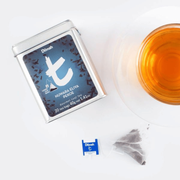 Load image into Gallery viewer, Dilmah t-Series Ceylon Nuwara Eliya Pekoe 20 Luxury Leaf Tea Bags 40g
