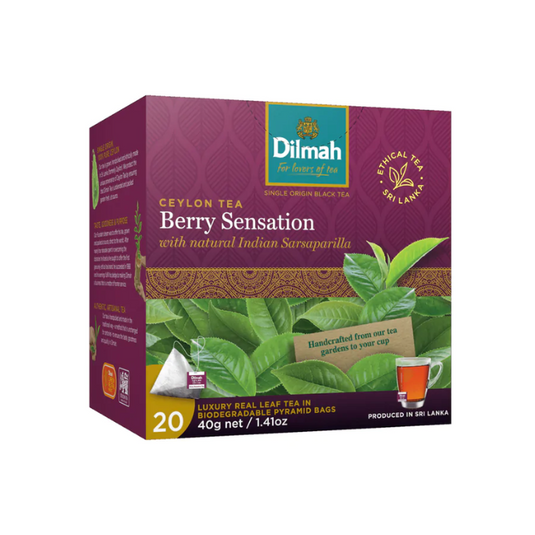 Dilmah Inspiration Berry Sensation 20 Leaf Tea Bags 40g