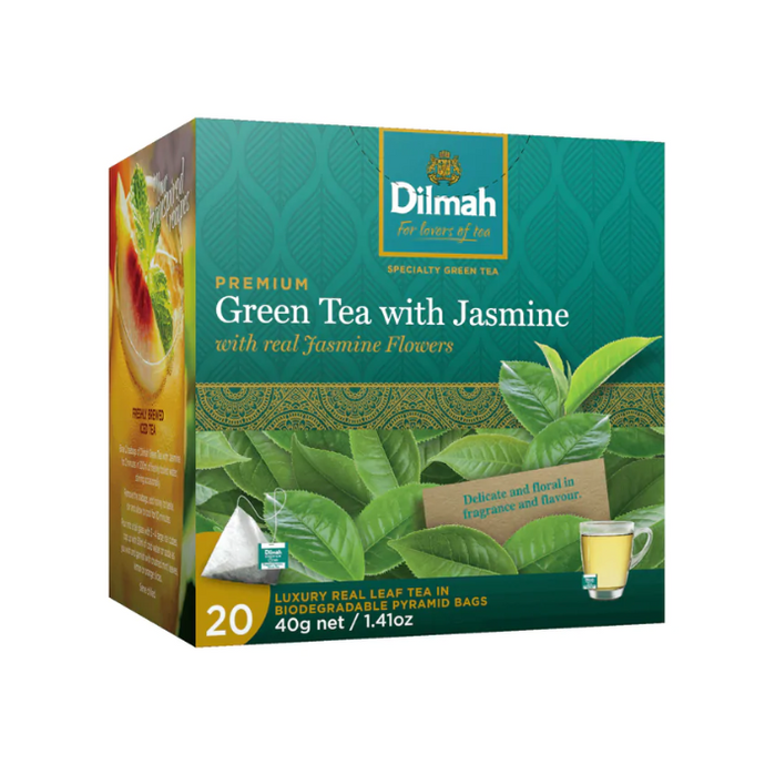 Dilmah Inspiration Fragrant Jasmine Green Tea 20 Tea Bags 40g