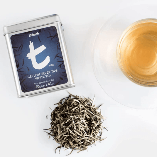 Dilmah t-Series Ceylon Silver Tips White Luxury Loose Leaf Tea 40g