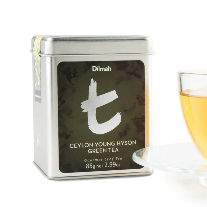 Dilmah t-Series Ceylon Young Hyson Green Tea Loose Leaf Tea 85g