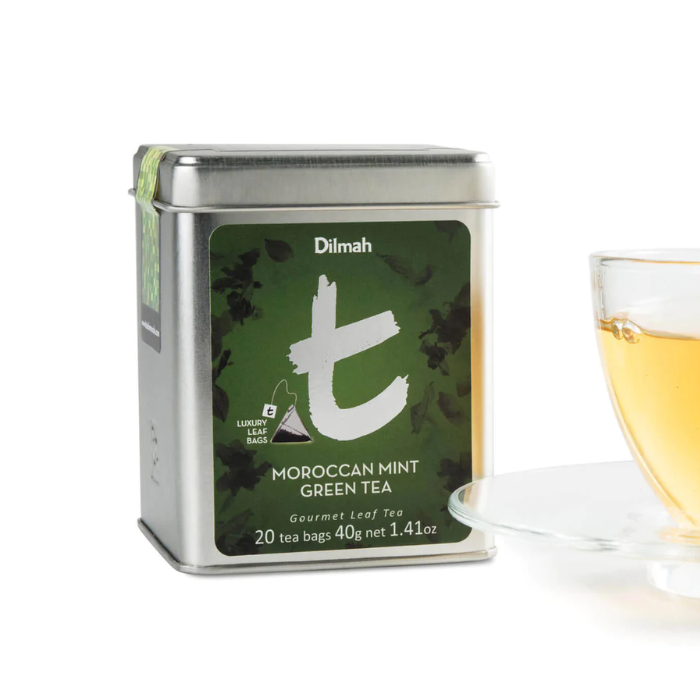 Load image into Gallery viewer, Dilmah t-Series Moroccan Mint Green Tea
